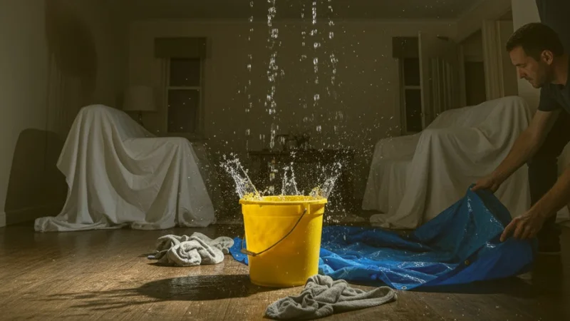 Does Insurance Cover Water Damage from a Roof Leak