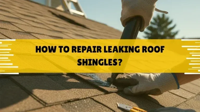 How to Repair Leaking Roof Shingles