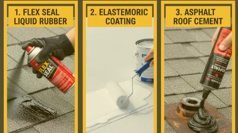 Best Sprays for Fixing Roof Leaks (Practical Picks)