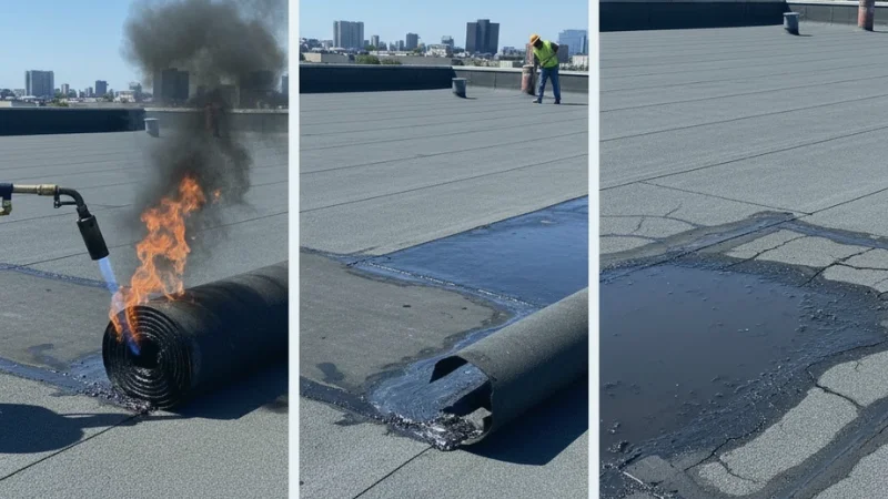 Cons of Torch Down Roofing