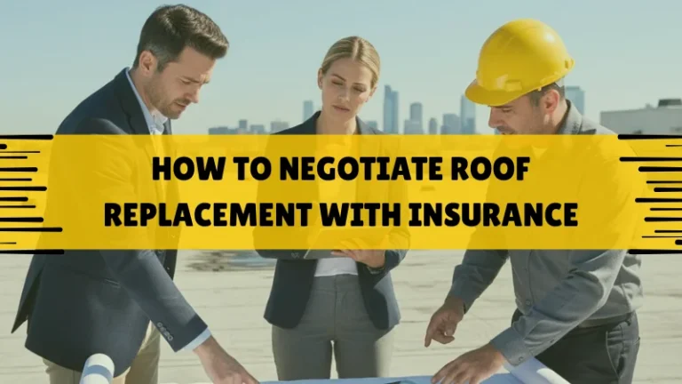 How to Negotiate Roof Replacement with Insurance How to Negotiate Roof Replacement with Insurance