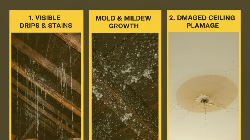 Signs Your Roof Leak Needs Attention Now